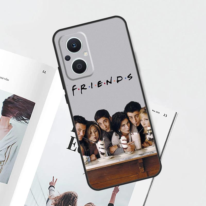 Friends TV Case For OPPO Reno 13F 14F 15F 12 11 F 10 14 15 Pro 7 8 Lite OPPO Find X9 X8 X6 X5 Pro Cover