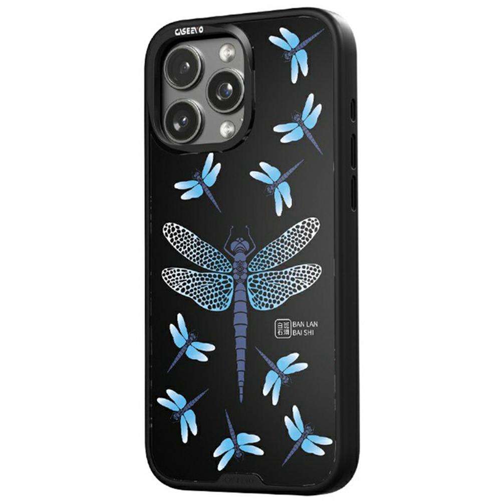 

CASEEVO For iPhone 14 Pro Case Compatible with MagSafe TPU Acrylic Phone Cover with Abstract Paintings Back Cover Span