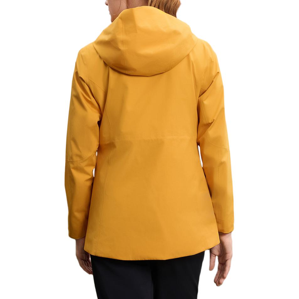 Fila Explorer Fashion Hooded Zipper Design Small Logo Three-In-One Jacket Women Jackets Orange Yellow A11W517706F-YE