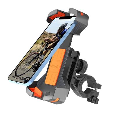 Uchwyt na smartfon rowerowy do roweru szosowego, uchwyt na telefon z amortyzacją wstrząsów, stabilne blokowanie, łatwy, mocny, pasuje do calowych telefonów, obsługa jedną ręką,