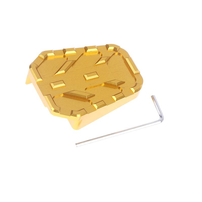 

Для Kawasaki Eliminator 400 Z400 удлинитель педали рычага, удлинитель для увеличения стопы, подставка для ног мотоцикла, боковая подставка, опорная накладка золотой