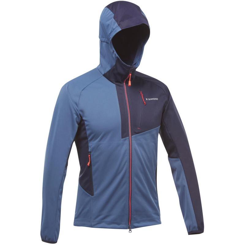 

DECATHLON Versatile Lightweight Windbreaker Jacket Men s Ink Blue Black 2XL