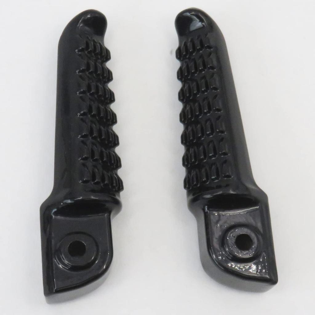 Motorhead Tandem Steps, Rear Steps, Left and Right Set, Universal Fit for ZRX, Zephyr, Z900, 10R, Etc. (Black)