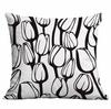 Simple Plant and Flower Pillowcase Home Cushion Pillowcase Decoration