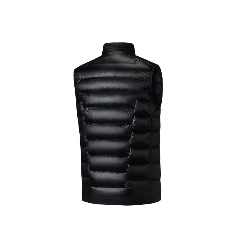 Anta Champion Hiking Series Casual Stand Collar Versatile Comfortable Simple Solid Color Down Vest Men vest 152540905-3