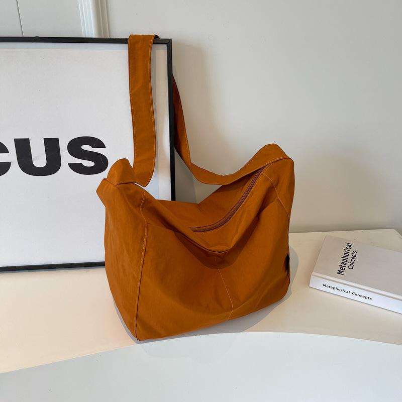 

Холщовая сумка Женская сумка через плечо с широким ремнем через плечо коричневый