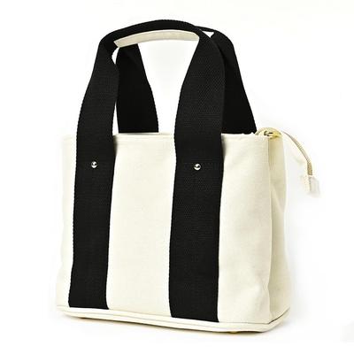 Premier Leather House Cute Canvas Tote Bag, Round Bag with Shoulder Strap, Stands Alone, Small Handbag, Stylish, Lightweight, Perfect for Commuting,