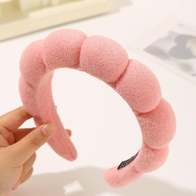 

1 шт. Ткань для полотенец высокая варочная панель мыть макияж повязка на голову повязка для волос жареные палочки облако губка повязка на голову украшение для волос