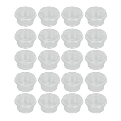 20 Sets Tattoo-Cartridge-Nadelhalter Einweg-Tattoo-Nadel Reinigungsbecher mit Halterständer