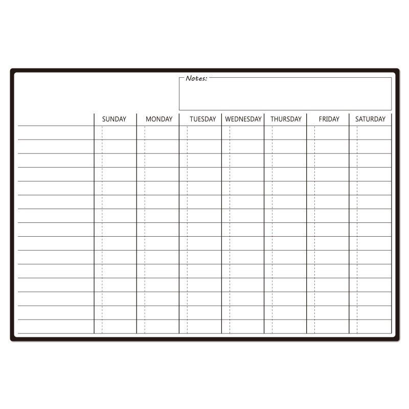 

In-Stock A3 Magnetic Erasable Monthly Planner & Soft Whiteboard Message Board for Refrigerators.