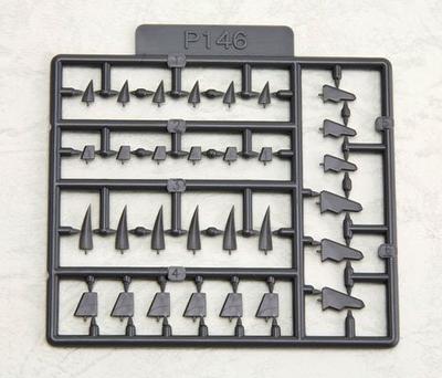 Kotobukiya Model Yapım Destek Ürünleri Plastik Ünite Kenar Detayı Plastik Model Parçaları P146R M.S.G Ölçek Dışı