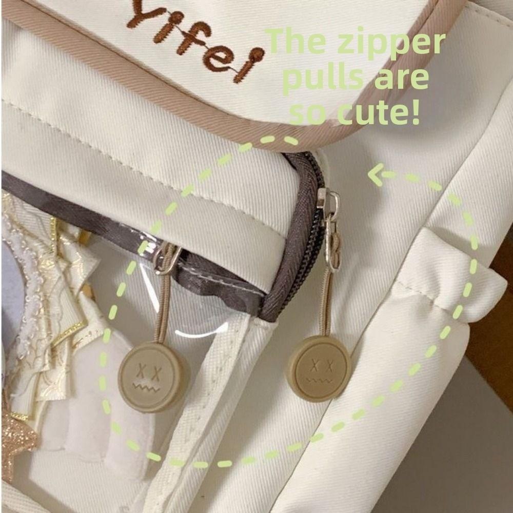 Sweet Student Crossbody Bag Large Capacity Y2K Anime Display Bag Cartoon Shoulder Ita Bag School