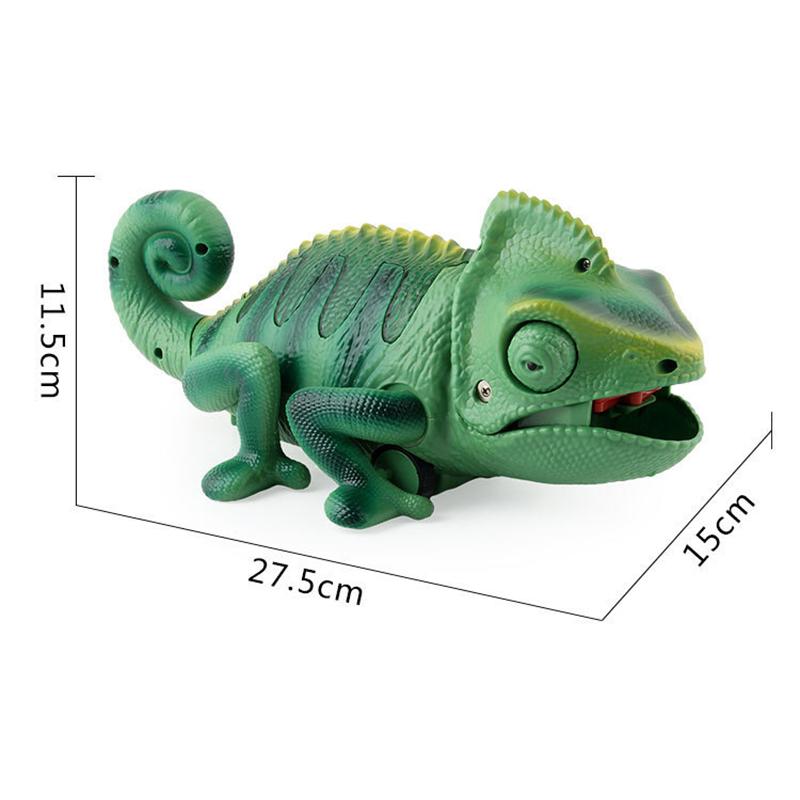 RC Animals Toys Chameleon Lizard Intelligent Dinosaur Toy Remote Control Toy Electronic Model Reptile Robot for Kid Gifts
