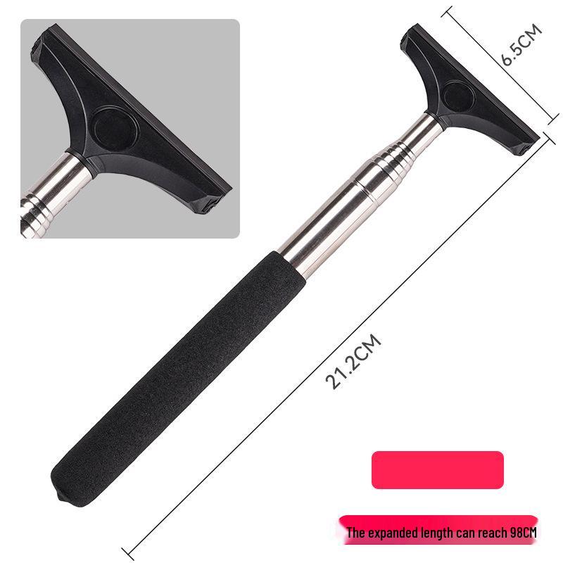 Retractable Rainproof Rearview Mirror Wiper: Anti-Fog and Water Removal Artifact