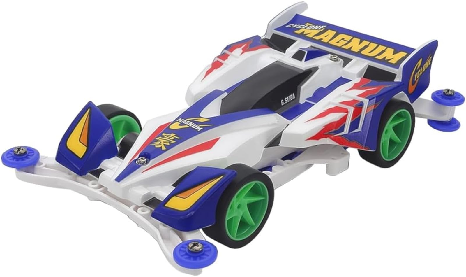 Tamiya Mini 4WD Специальное издание Cyclone Magnum Поликарбонатный кузов Специальное шасси AR Полностью закрытый Mini 4WD 30-летие 95676 (Мини 4WD)