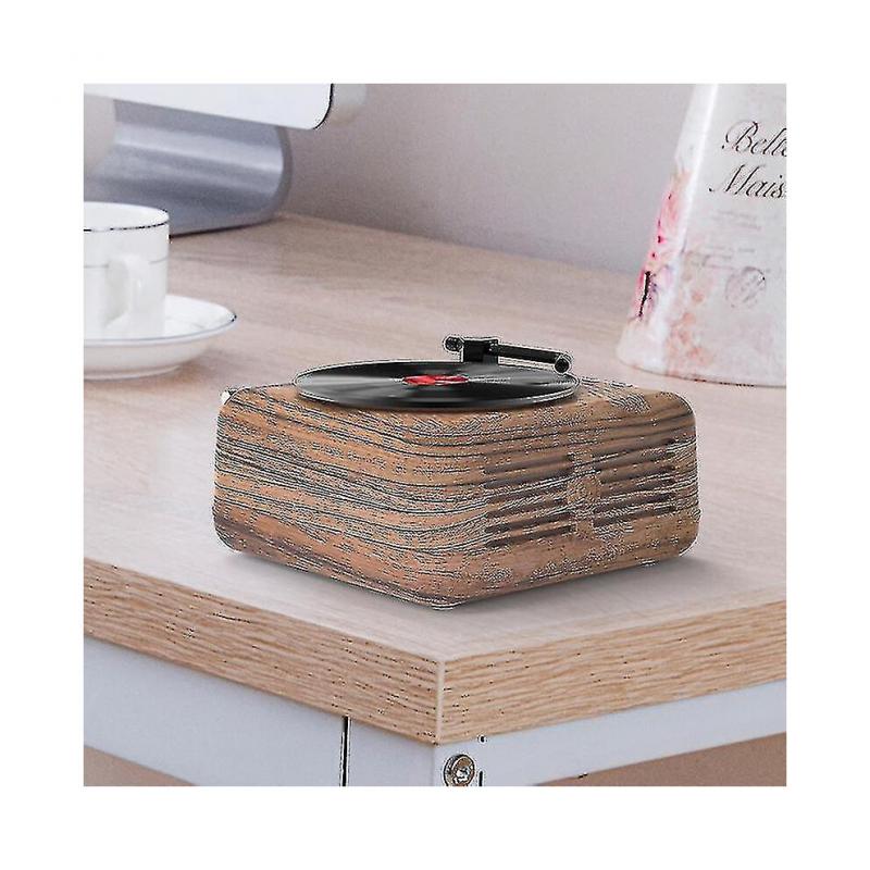 Turntable Record Player Portable Vinyl Record Player With Built-in Speakers Classic Vinyl Player
