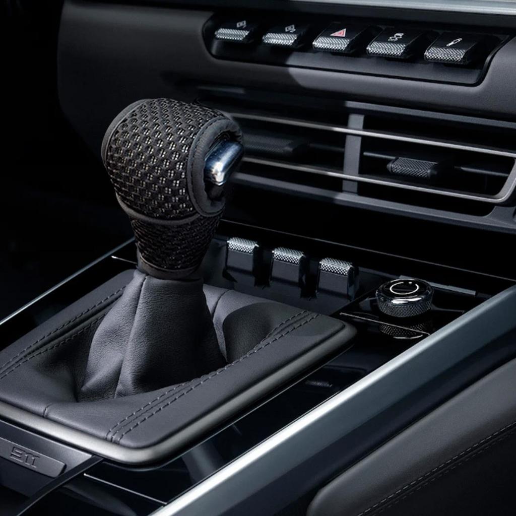 Gear Shift Knob Cover, Car Shift Knob Cover, Universal, Super Breathable, Gear Shifter Protector,