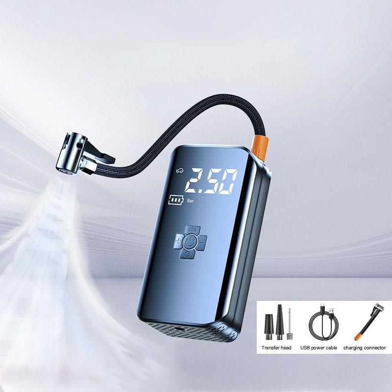 150Psi Smart Air Pump Portable Car Automatic Compressor Tire Inflator For Motorcycle Bicycle Basketball Inflatable