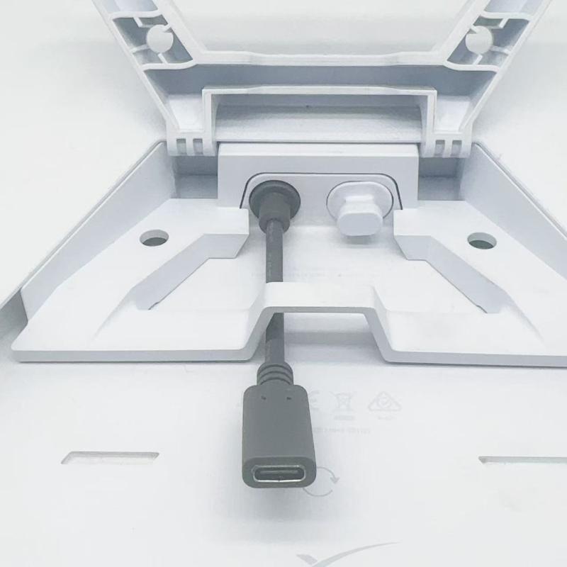 1 Stück Mini-USB-C-Buchse auf DC-Netzteil-AC-Netzkabel - Transformator-Konverter für Starlink