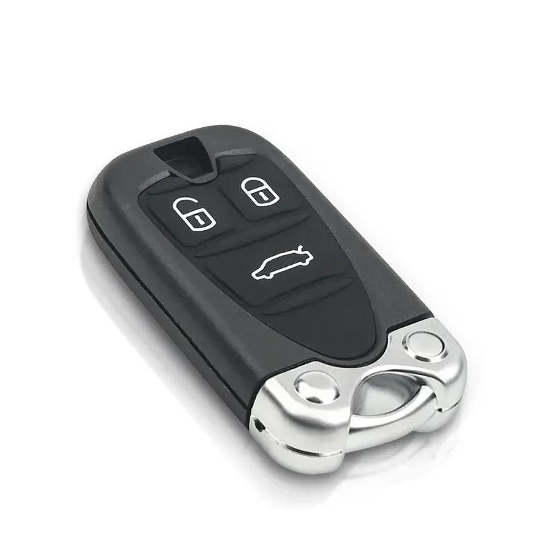 KEYYOU Remote Key Smart Car Key Shell Cove Case For Alfa Romeo 159 Brera 156 Spider 3 Buttons Key Replacement Uncut ert Blade