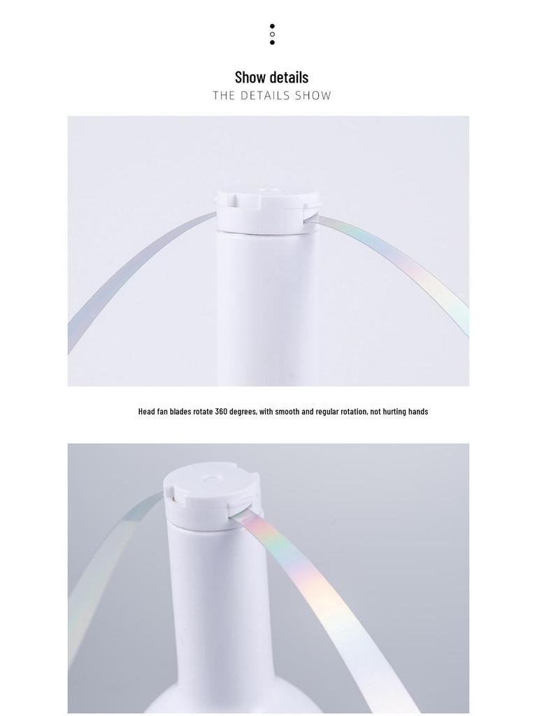 Rechargeable Mosquito & Fly Repellent Fan with Ultra-Quiet Design for Household Use