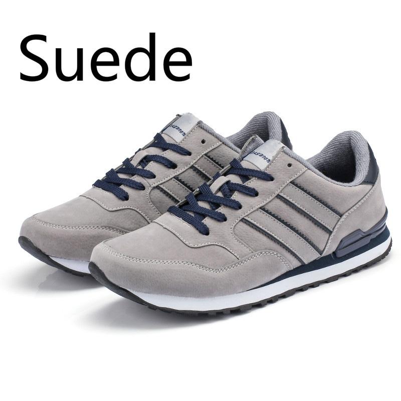 Sneakers Men Casual Shoes Light Suede New Classic Men Running Shoes Outdoor Breathable Mesh Jogging Sport Shoes