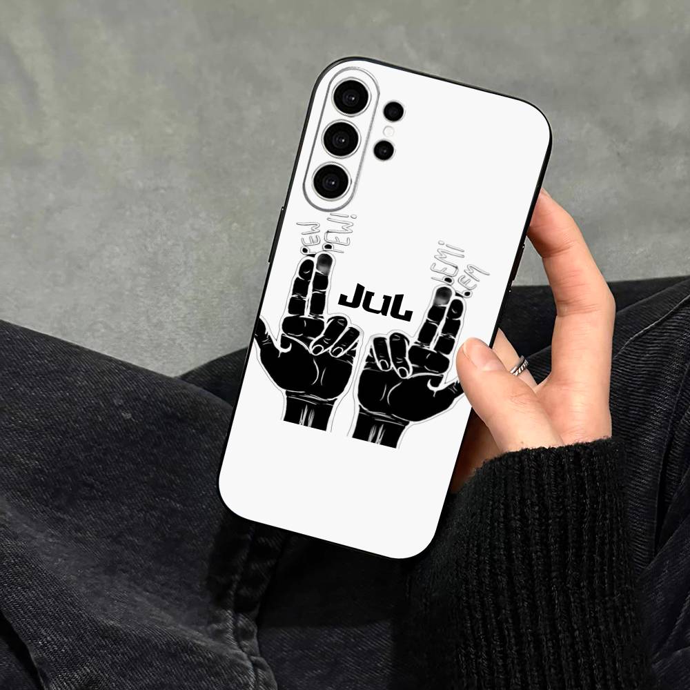 Rapper JuL Cest P-Pas Des Lol Phone Case For Samsung S25,S24,S21,S22,S23,S30,Ultra,S20,Plus,Fe,Note,10,9,5G Black Cover