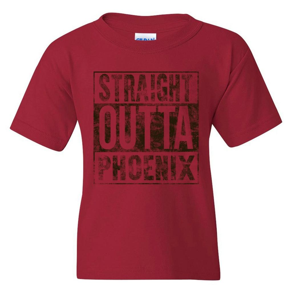 Straight Outta Phoenix - Football Youth T Shirt