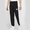 Jordan Multi Label Fleece Lined Thermal Cuffed Retro Sports Pants Knitted Sweatpants Men's Black CT6334-010