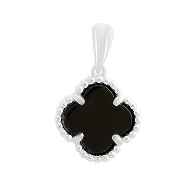 Silberanhänger mit Onyx (60001926)