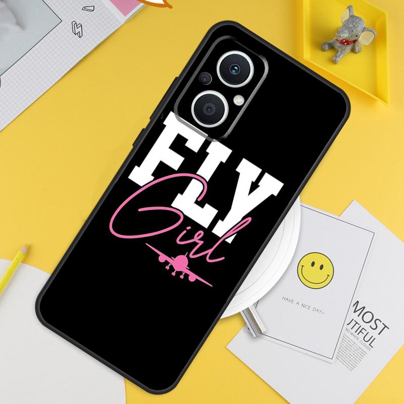 aircraft Airplane fly travel For OPPO Reno 8T 11F 12F 13F 14F 7 8 Lite 10 11 12 13 14 Pro OPPO Find X9 X8 X5 X6 Pro Case