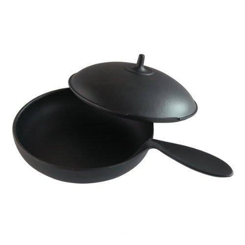 Harumi Kurihara IH Compatible/Nambu Ironware Ogasawara Rikucho x Harumi Kurihara Mini Pan with Lid, 19cm