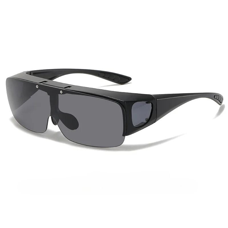 Myopia Glasses Special Flip Cover Set of Sunglasses Male Outdoor Sports Cycling Sunglasses  Designer Popular eye glasses