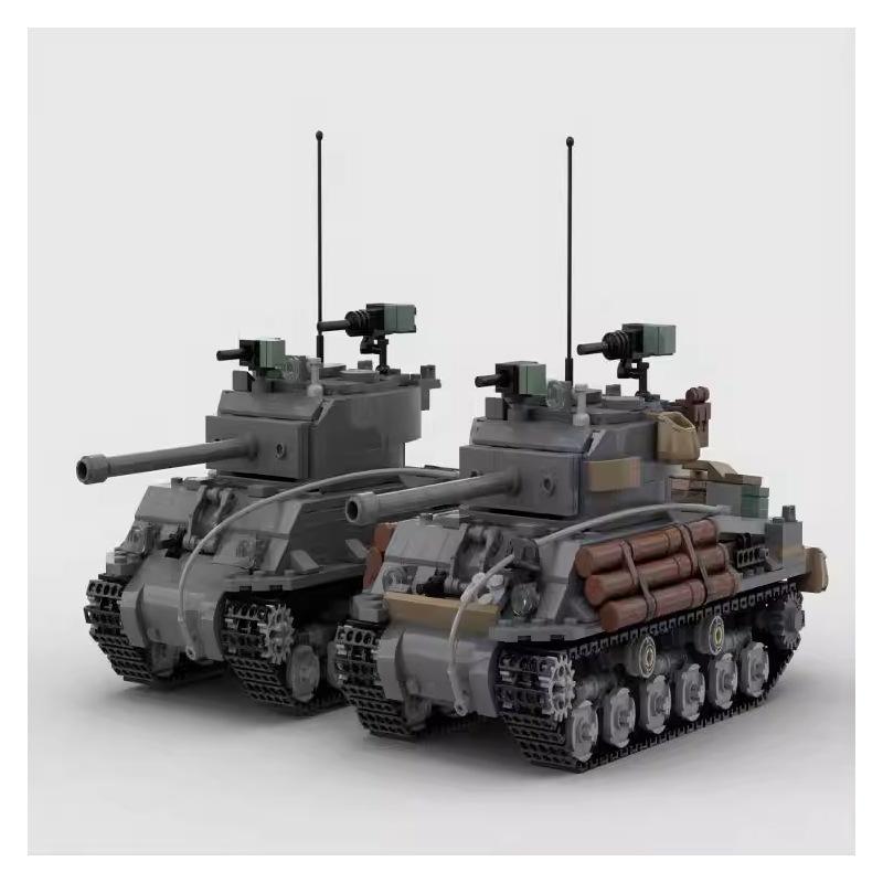 Building Block Tank Model Hand-assembled Building Block Toy For Boys
