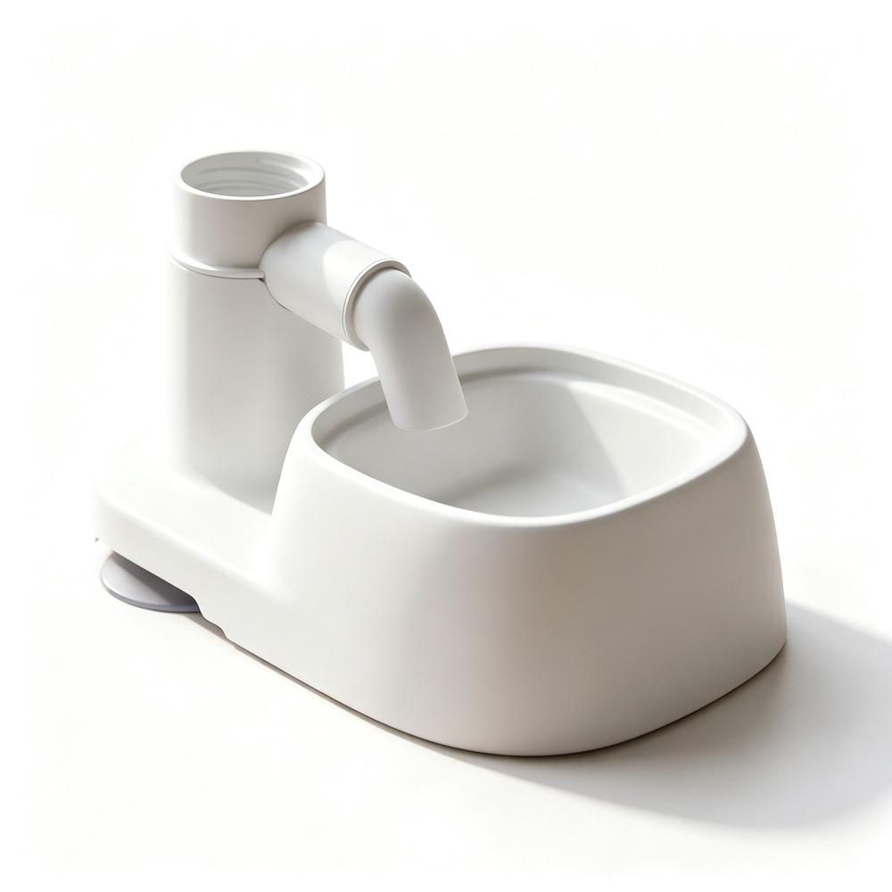 Anti-Wet Mouth Gravity Cat Water Dispenser Gravity Refill Pet Water Station Household