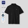 HLA Men's Chic Ageless Moisture-Wicking Polo Shirt