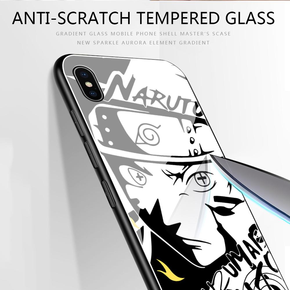 Handyhülle aus gehärtetem Glas für Huawei P30Lite Honor 90Lite 9X X6A X9B Infinix Hot40 Note30 Tecno Spark20 Moto G15 G22 Weiche Kante Stoßfest Glatte Hülle