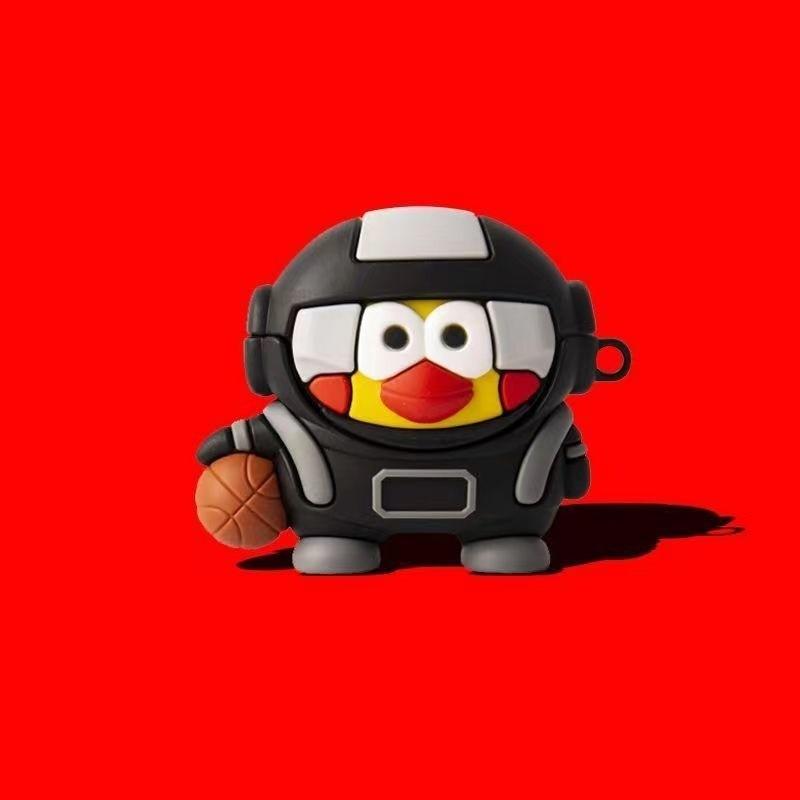 3D-Silikon für OPPO Enco Air-Hülle, Cartoon-Silikon-Schutzhülle für die drahtlose Bluetooth-Kopfhörerhülle von oppo Enco Air2