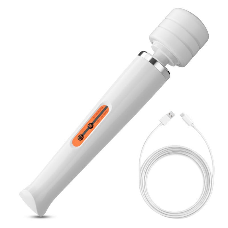 Wand Coolmagic 32cm Tête 60mm Blanc - BDSMaster - Wands Classiques