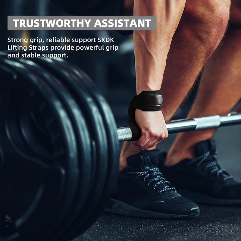 Durable And Safe Weightlifting Wrist Straps Strength Training Adjustable Non-Slip Gym Fitness Lifting Strap Wrist Support Grip Band