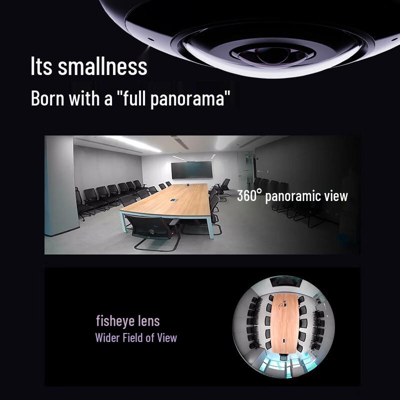 Panoramatická Wi-Fi bezpečnostní kamera Ezviz E4P 6MP 360° (CN verze)