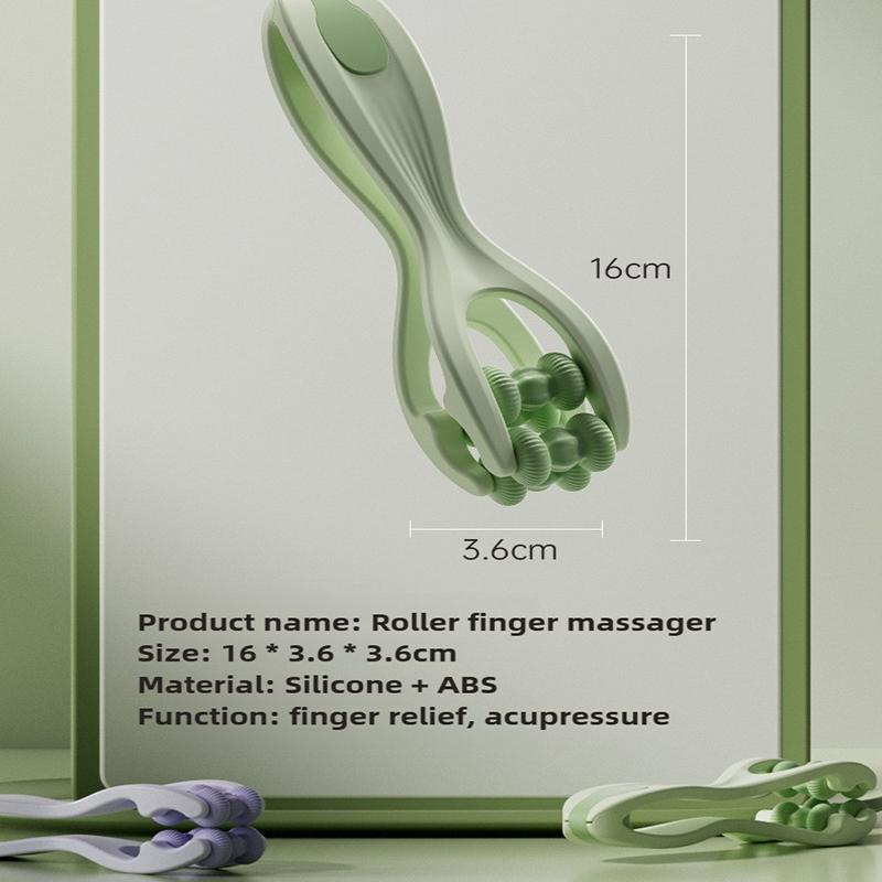 Roller Finger Massager Hand Acupuncture Mini Finger Joint Hand Massager Handheld Relieve Blood Circulation Muscle Relaxation