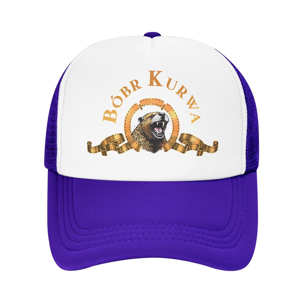 Mesh Sun Hats Bober Kurwa Bobr Kurwa Summer Trucker Hat For Men Adult Street Style Adjustable Running Hippie Baseball Cap