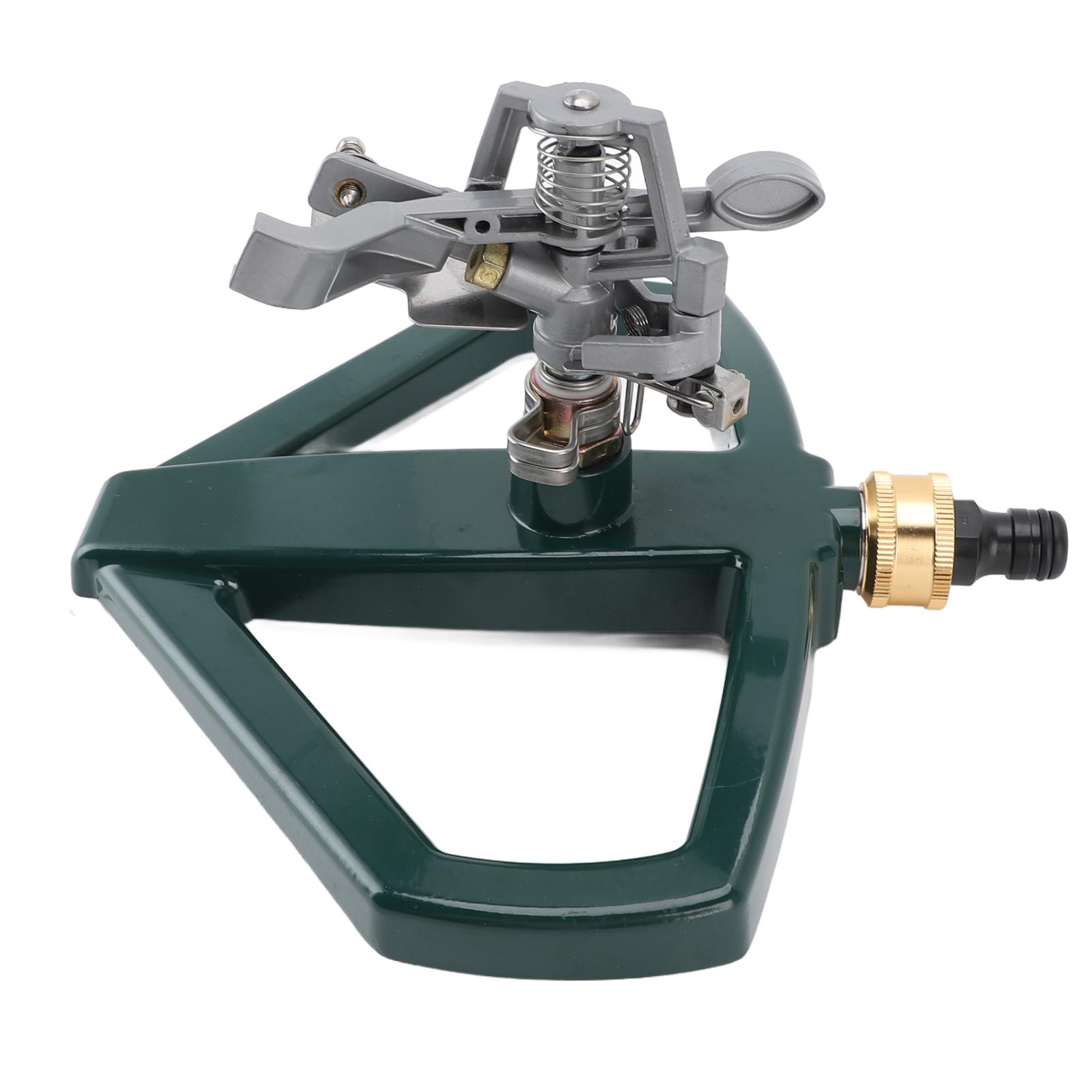 Rotating Sprinkler For Yard Lawn 360 Degree Rotation Adjustable Large Area Coverage Automatic Garden Sprinkler