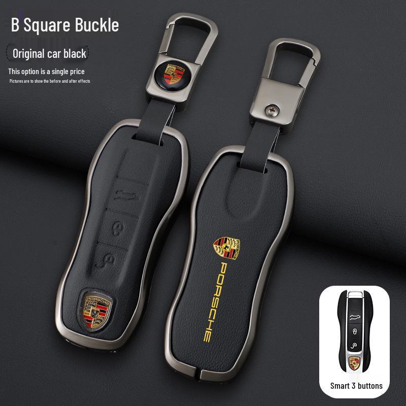 Porsche Key Case for New Macan, Cayenne, Panamera, 911, Maca, 718