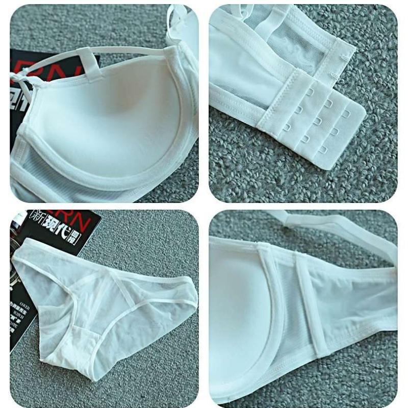 Sexy Women Lace Bras Transparent Push Up Lingerie For Lady Fashion Underwear