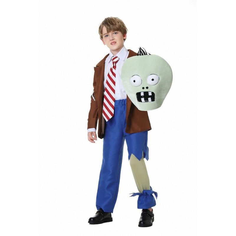 Unique Plants Vs Zombies Character Costume For Halloween Featuring Cozy Cotton Fabric For Kids And Adults