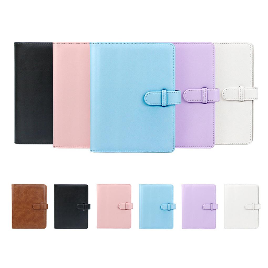 128 Pockets Mini Photo Album Large Capacity Card Note Pictures Non-woven Pages PU Leather Book Replacement for Mini 11 9 8 7s