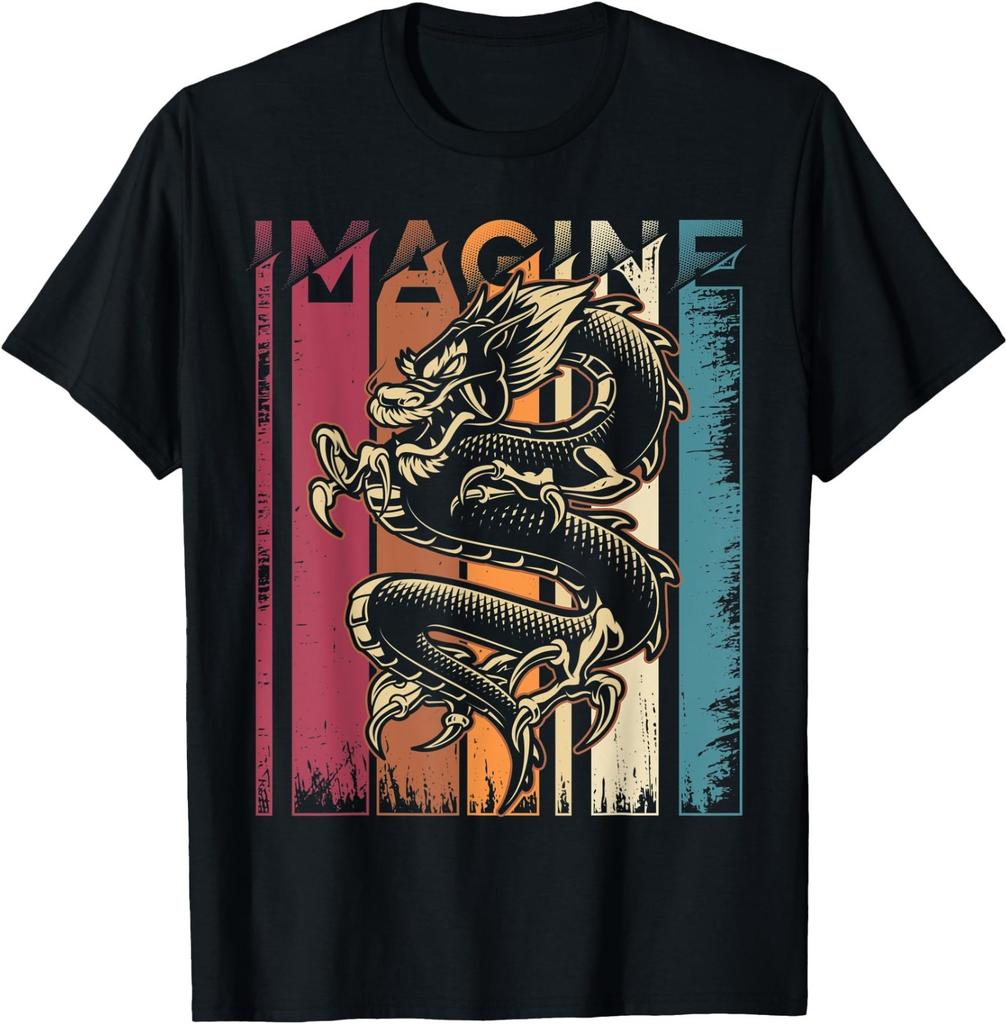 Imagine Dragon Vintage Cool Art T-Shirt