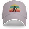 Sandwich Baseball Cap for Men & Women, 3-Layer Contrast Design Adjustable Hat, Lightweight Durable Cap